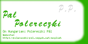 pal polereczki business card