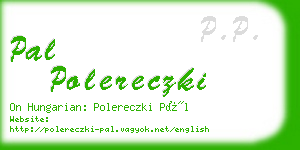 pal polereczki business card